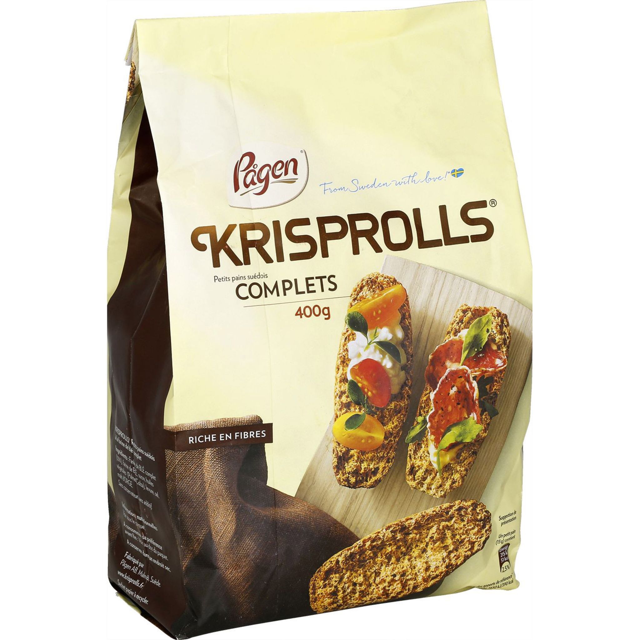 Krisprolls : un peu de légèreté, çå ne mange pas de påin. - Krisprolls -  Public Actif - agence Digitale