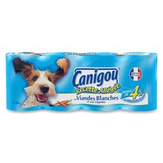 Canigou Boîtev de pâtée allégée aux viandes blanches pour chien 4x400g ...