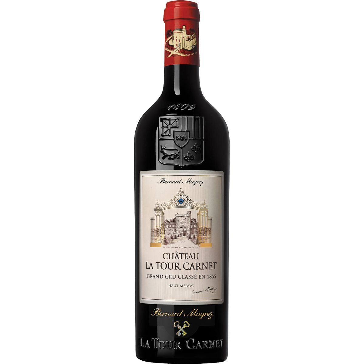Vin rouge AOP Haut-Médoc Château La Tour Carnet grand cru classé 2015 75cl