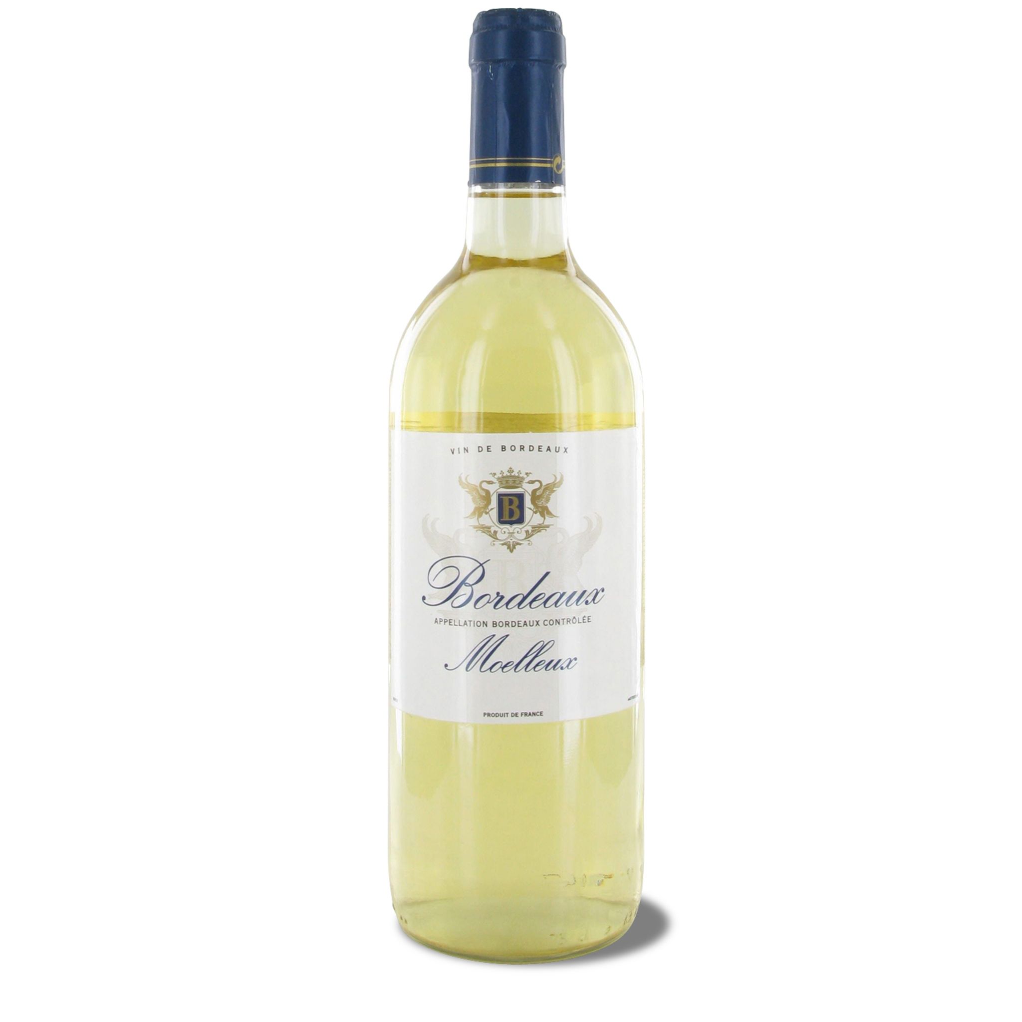 Bordeaux blanc moelleux 12.5° - 75cl pas cher 