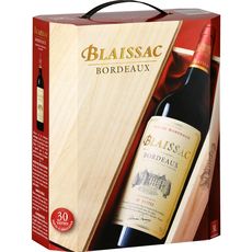 Bordeaux Blaissac vin rouge 13° -3l