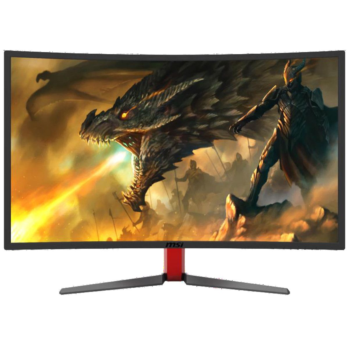 MSI Ecran pc 27 pouces Optix G27C2 incurvé pas cher 