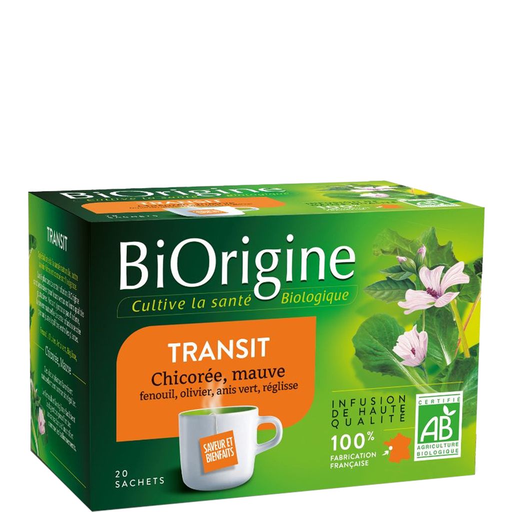 BIORIGINE Biorigine vitarmonyl tisane transit x20 -35g pas cher 