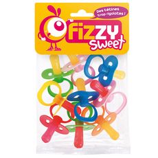 FIZZY Fizzy sweet tétines party 42g