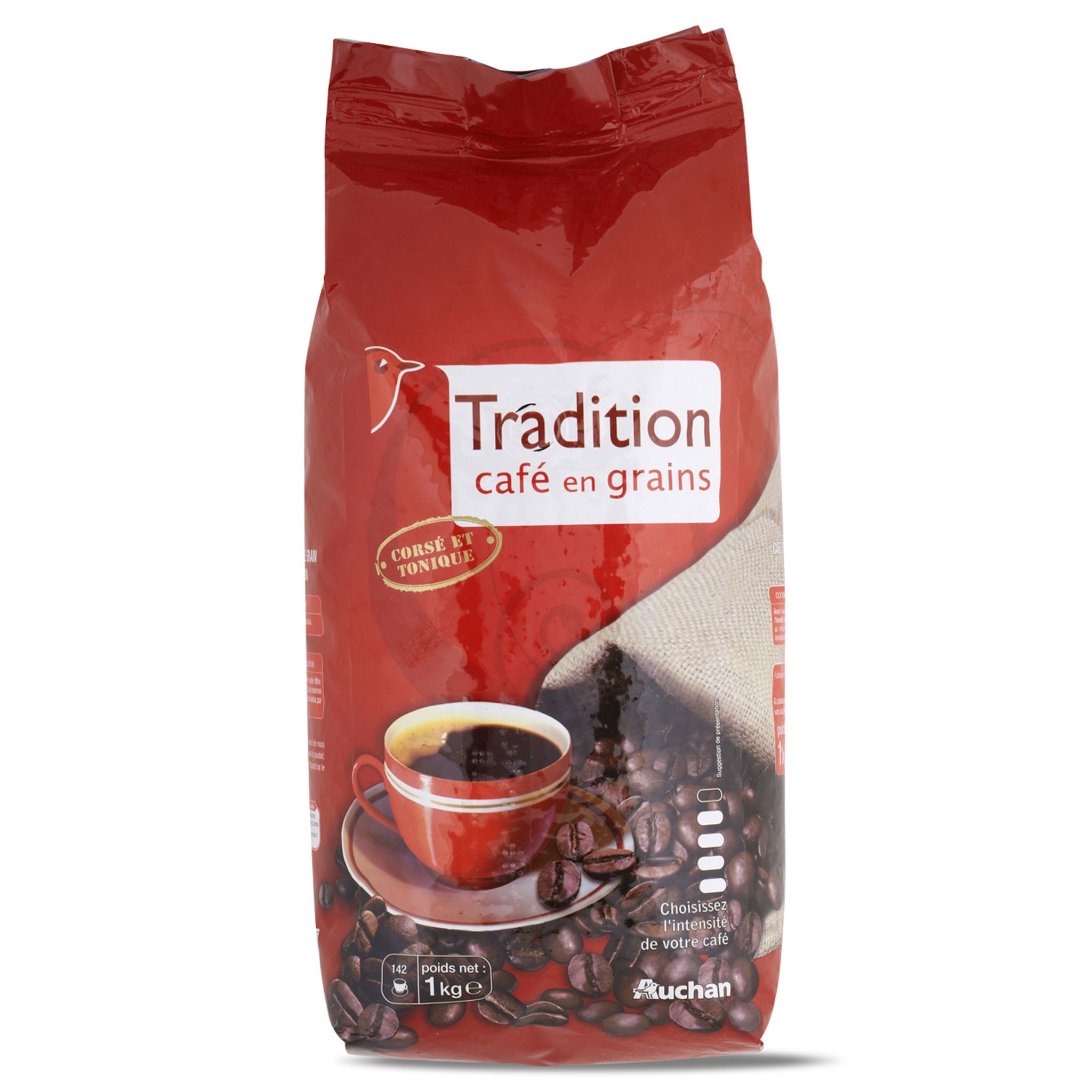 Café grains tradition - 1 kg - PLANTATION