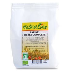 Naturaline Farine De Riz Complete Bio 500g Pas Cher A Prix Auchan