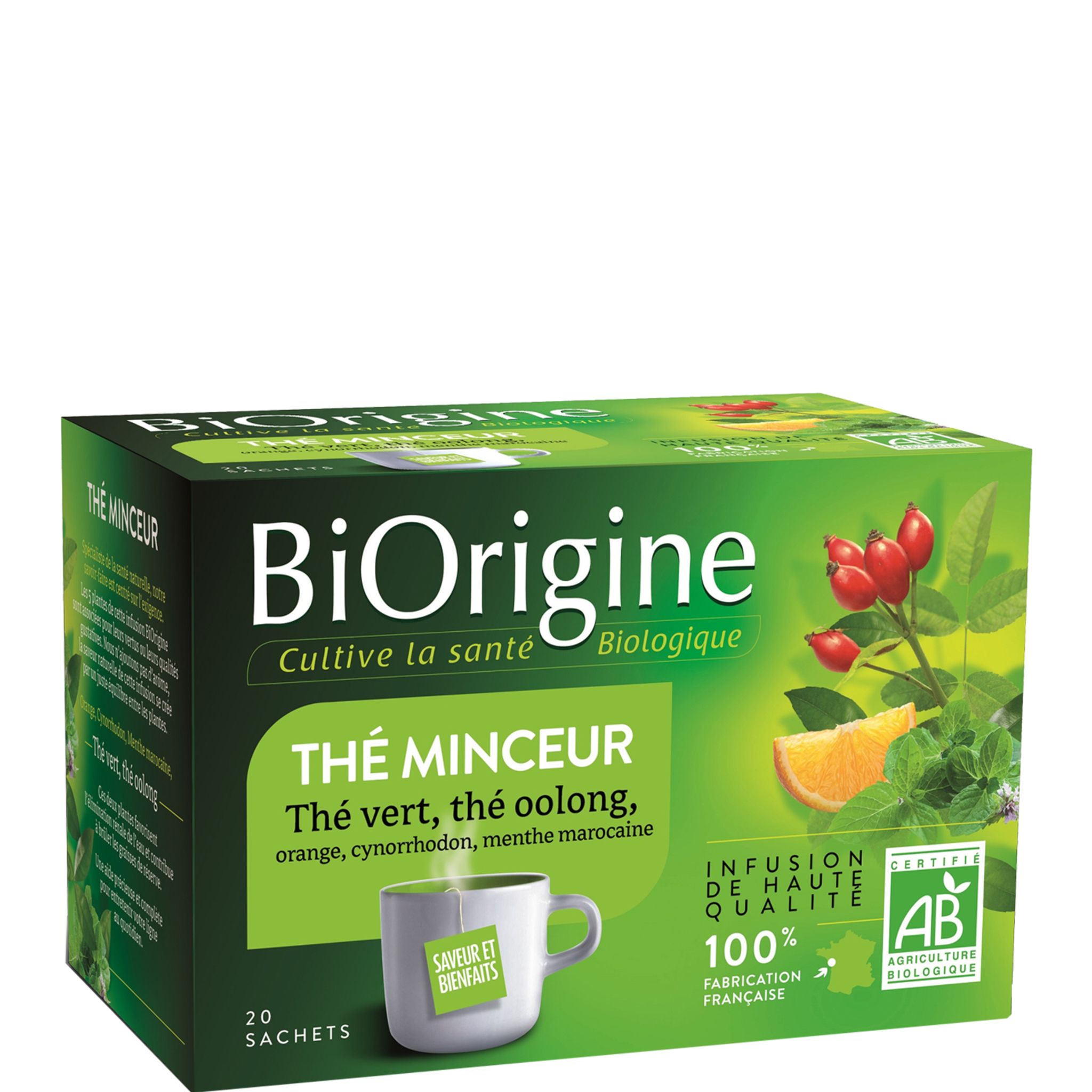 Thé Minceur - Biorigine - 34 g