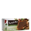 AUCHAN Tartelettes nappées chocolat noisette, sachets fraîcheur 4x2 biscuits 127g