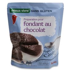 AUCHAN MIEUX VIVRE Auchan Mieux Vivre pâte fondant chocolat sans gluten 500g