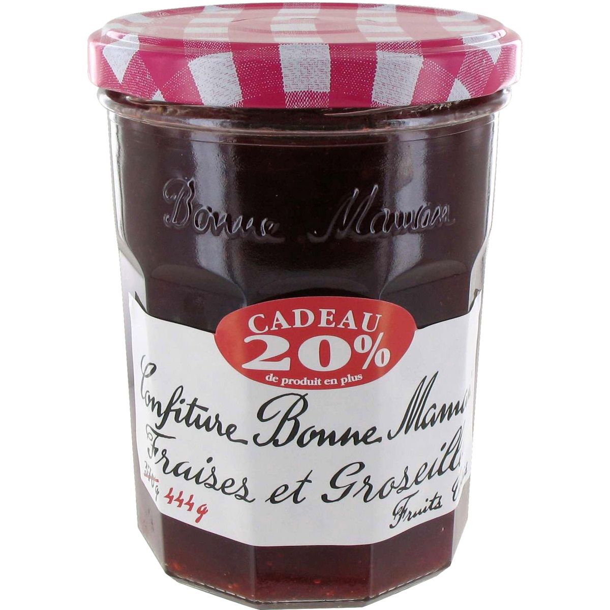 BONNE MAMAN CONFITURE FRAISE 370 G - CONFITURES-MIELS-A TARTINER - Petit  déjeuner