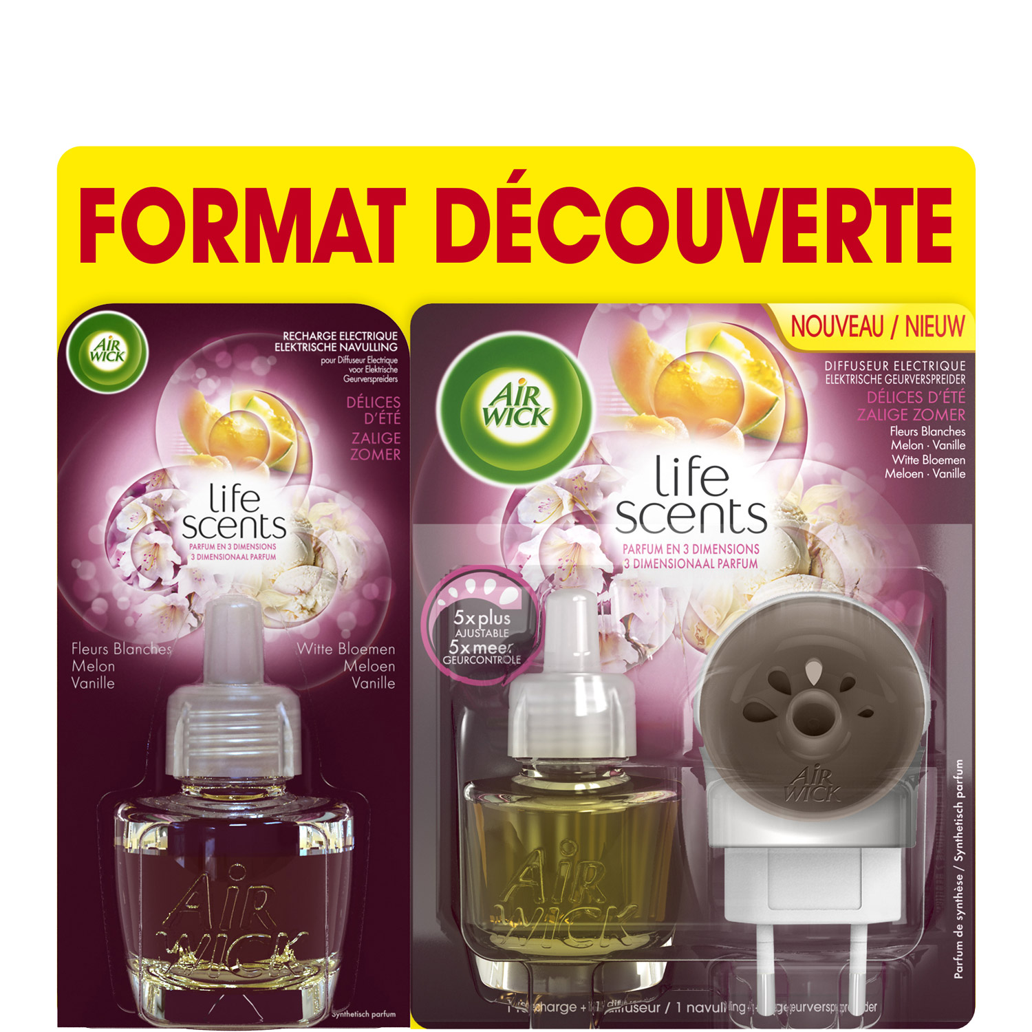 Air Wick Life Scents - Diffuseur de parfum électrique - Blissful