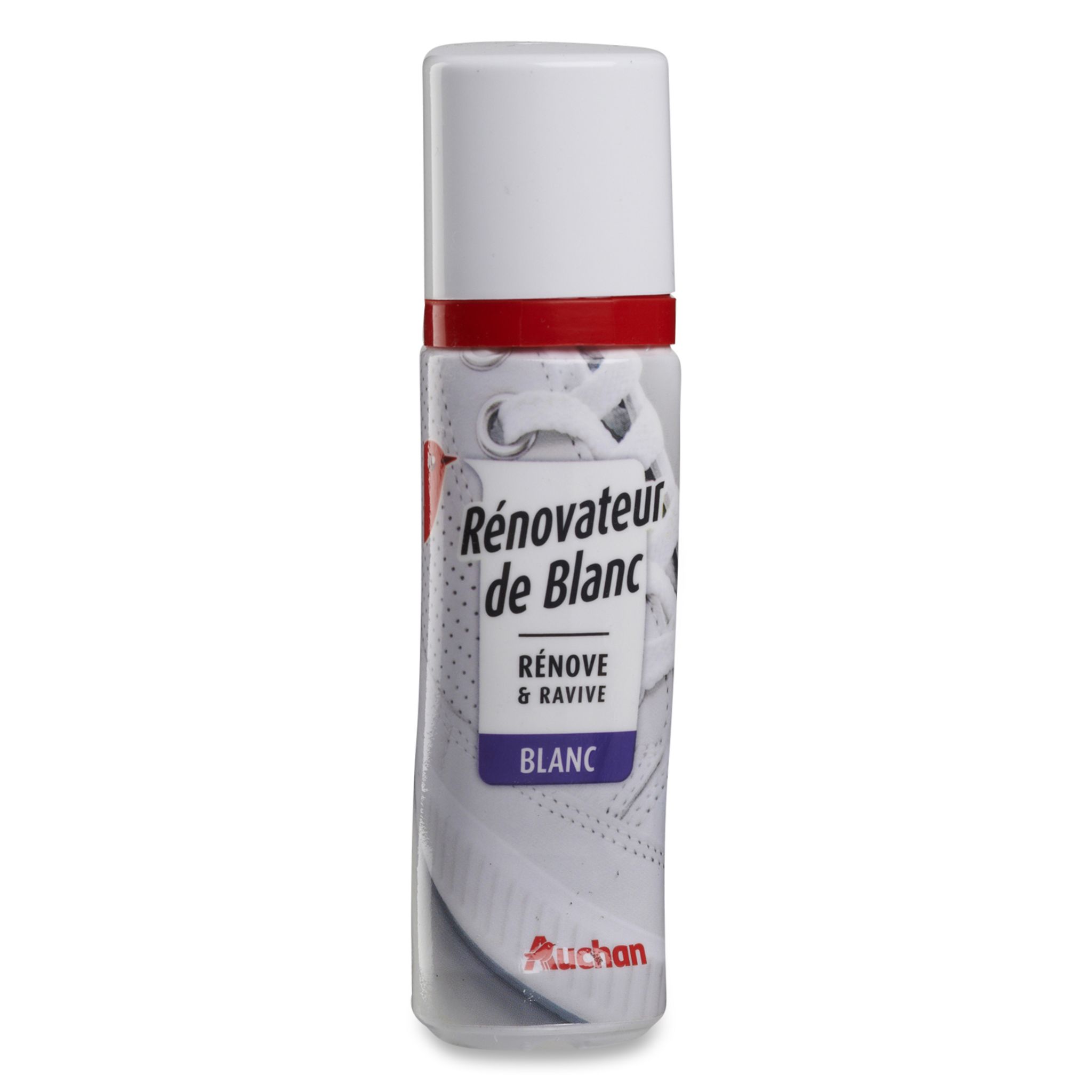 Auchan - Applicateur cirage blanc 75 ml