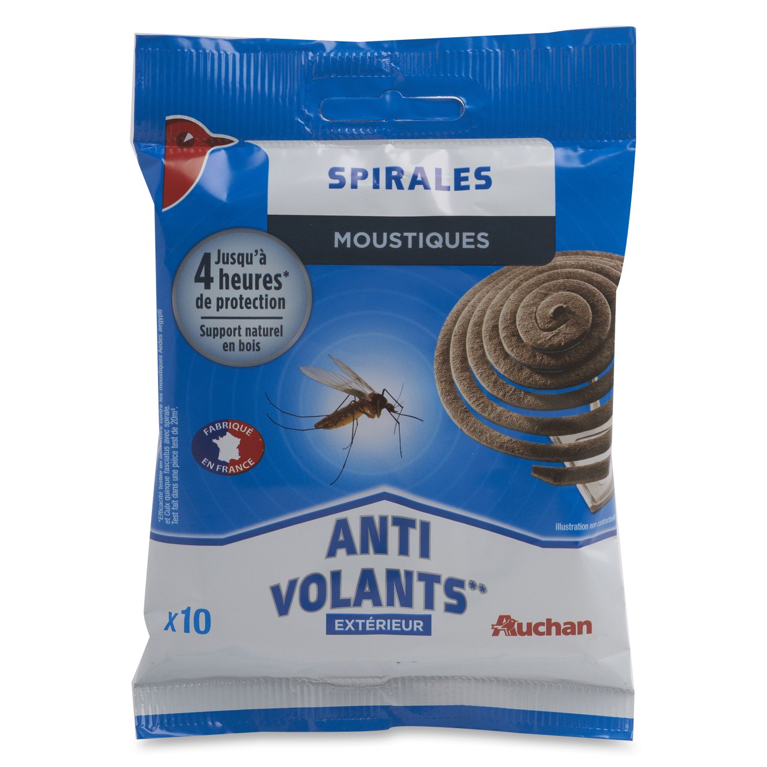 Spirales anti moustiques & insectes volants x10