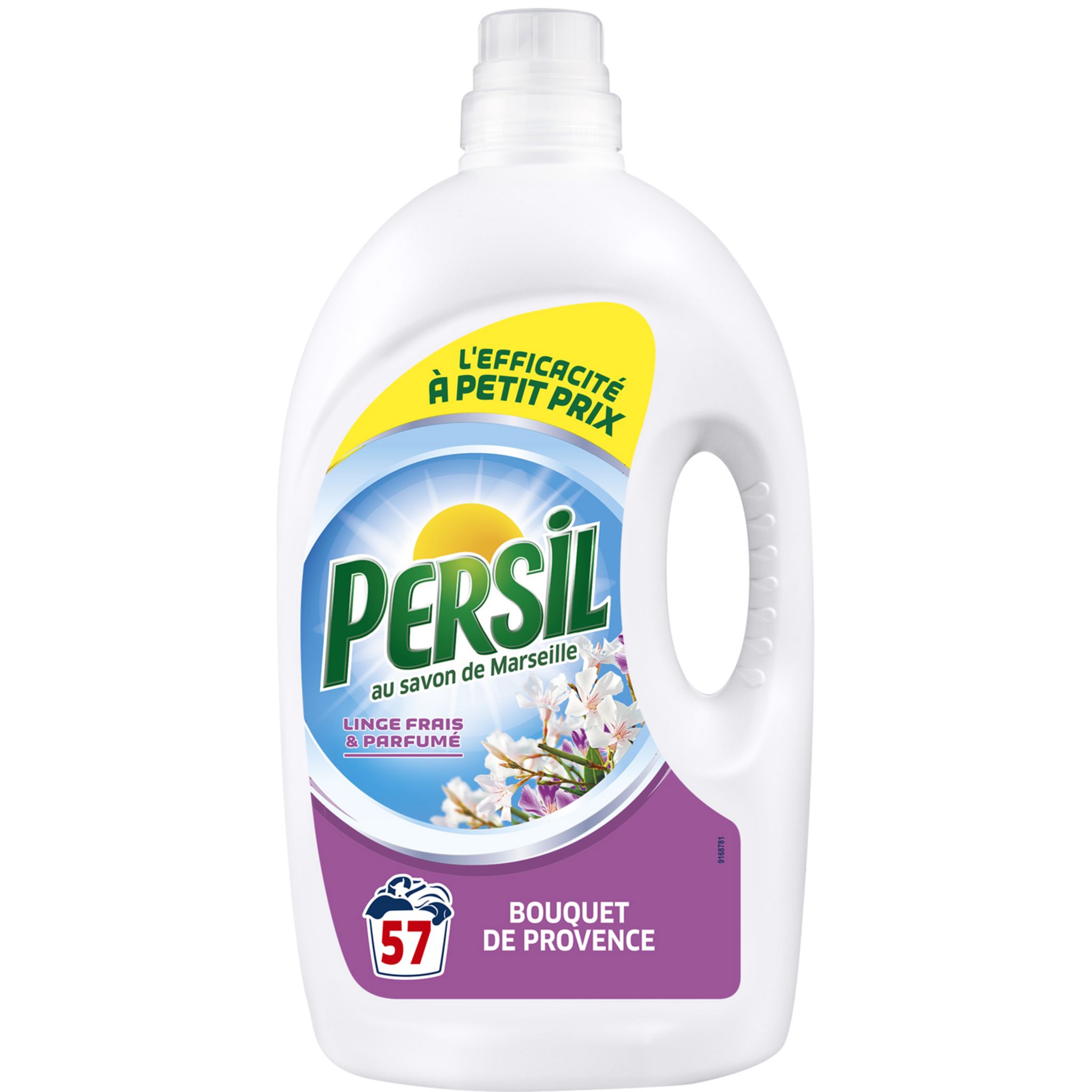 PERSIL Persil lessive liquide bouquet de provence 57 lavages 4l pas cher 