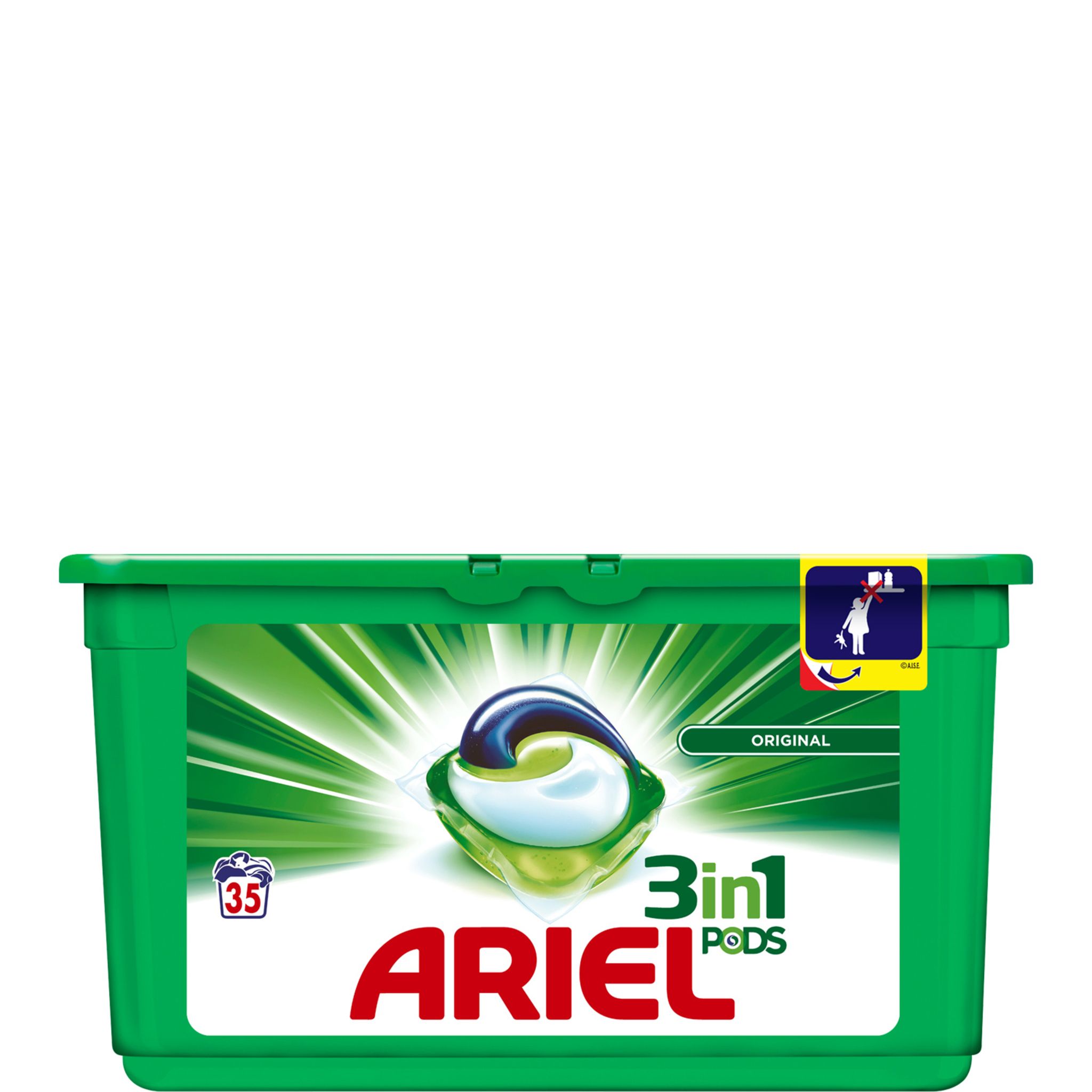 ARIEL Ariel pods lessive original écodose x35 -0,994l pas cher 
