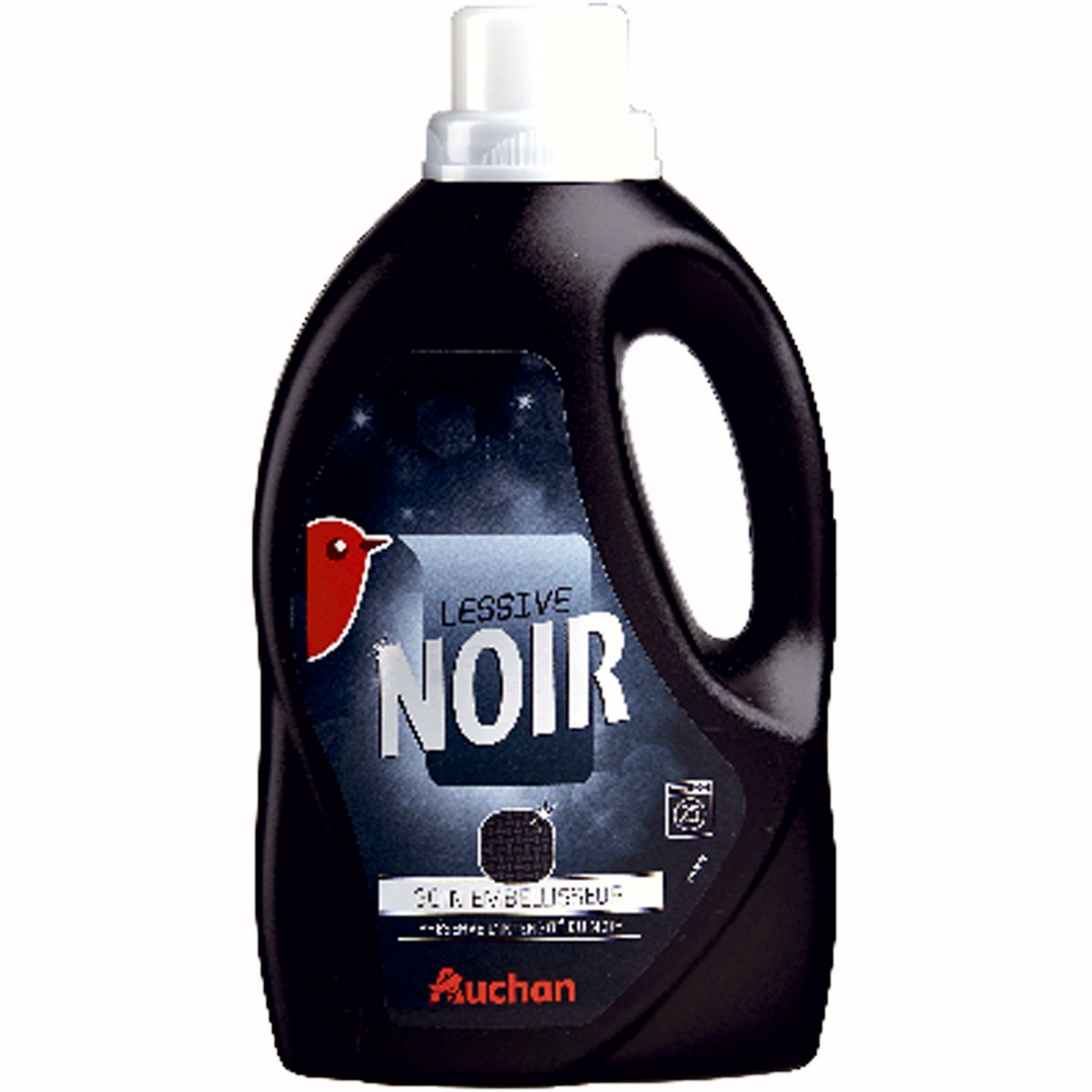 AUCHAN Auchan lessive liquide noir et foncés 1,5l pas cher 