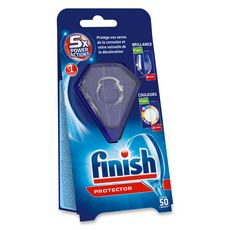 FINISH Protecteur lave-vaisselle anti-corrosion et décoloration vaisselle 50 lavages 1 protecteur