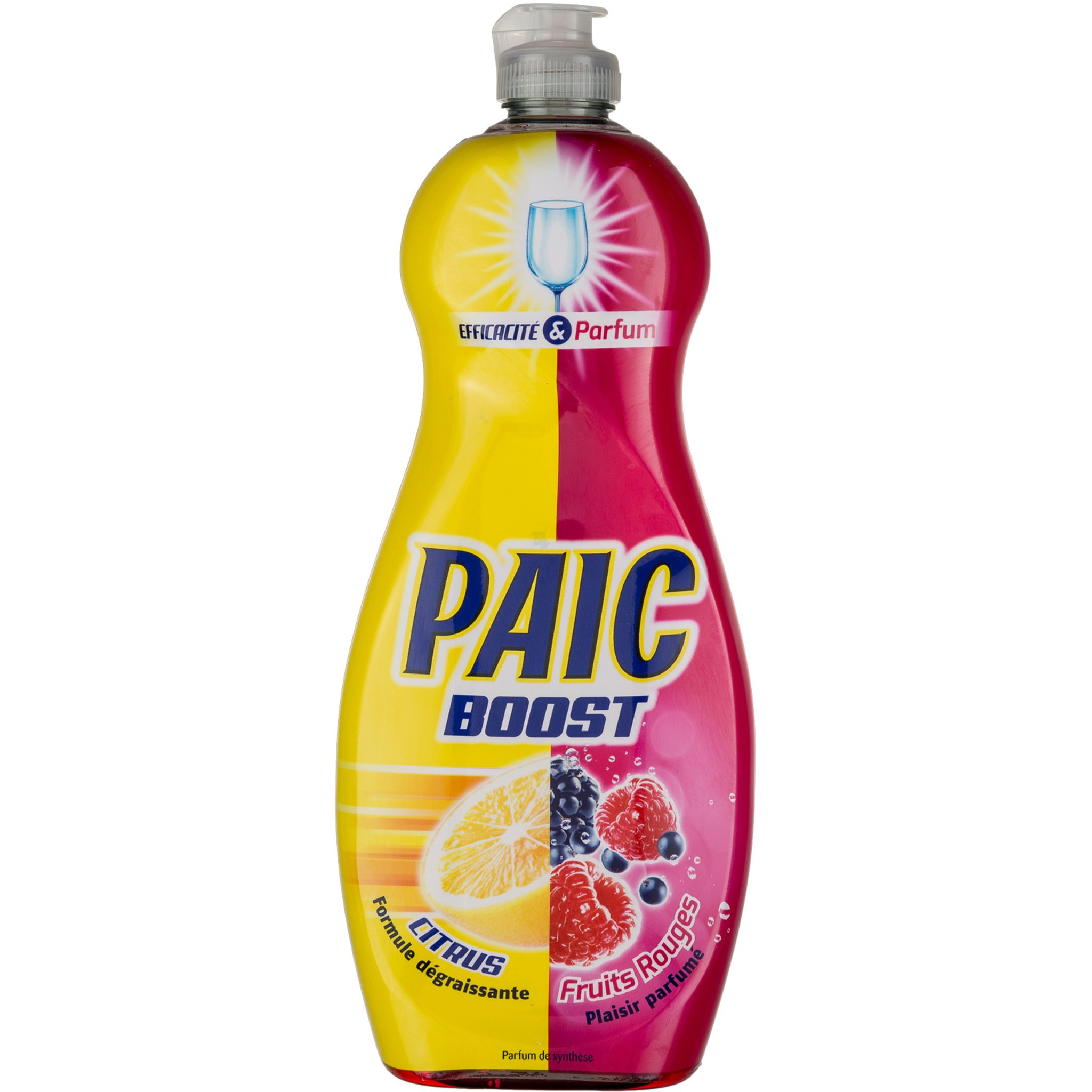 Liquide vaisselle citron PAIC : les 2 flacons de 500ml à Prix Carrefour