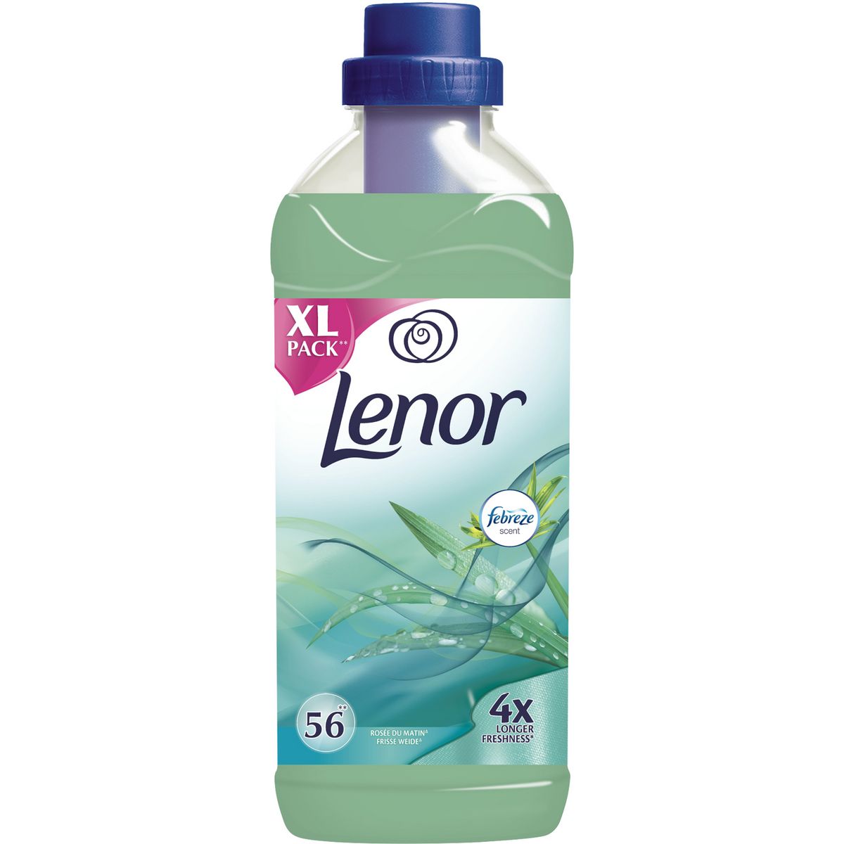 Lenor Adoucissant La Sélection, 456 Lavages (874mL x 12), Coton