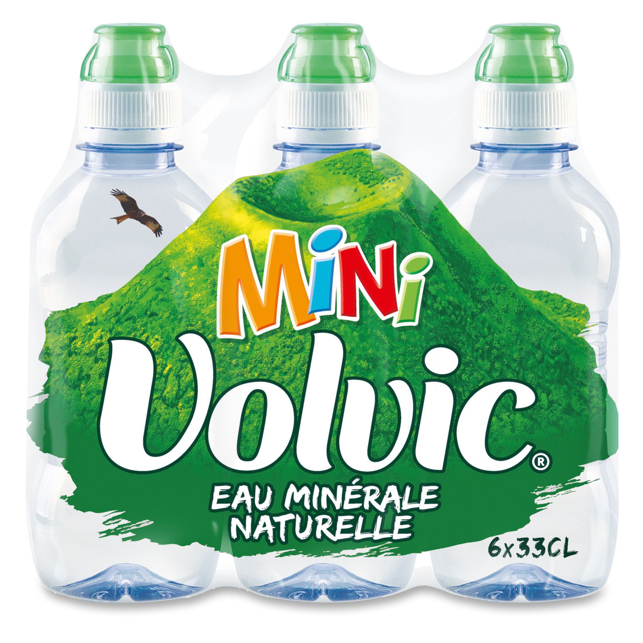 Eau plate Volvic, en bouteille, lot de 12 x 1,5 L - Eaux