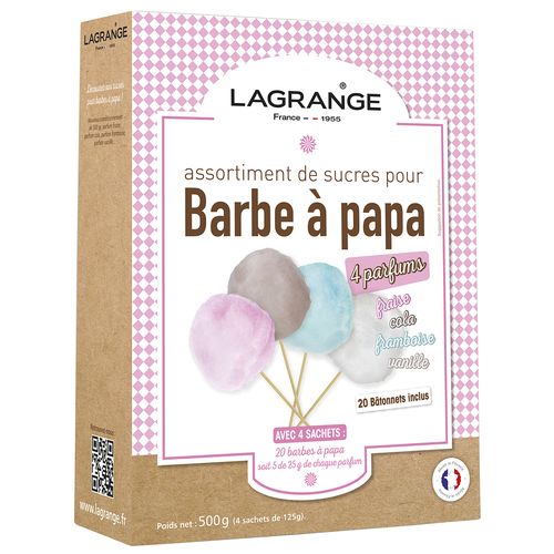 Assortiment sucres Barbapapa 4 Parfums - 380000