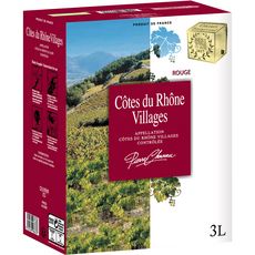 PIERRE CHANAU AOP Côtes-du-Rhône-Villages rouge bib 3L