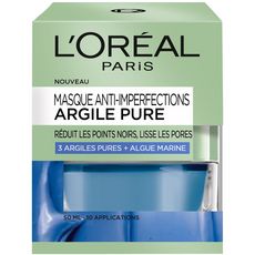 L OREAL L'Oréal dermo expert masque bleu à l'argile 50ml