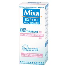MIXA Soin réhydratant anti dessèchement avoine karité peaux sensibles à très sèches 50ml