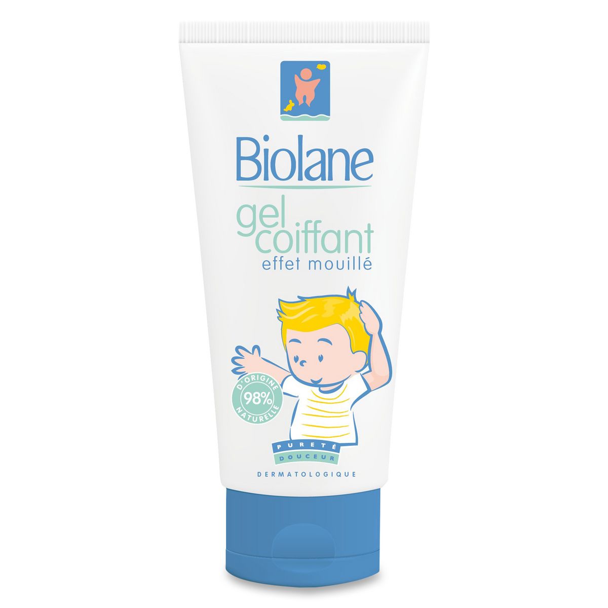 Biolane Gel Coiffant Pour Bebe Effet Mouille D Origine Naturelle 100ml Pas Cher A Prix Auchan