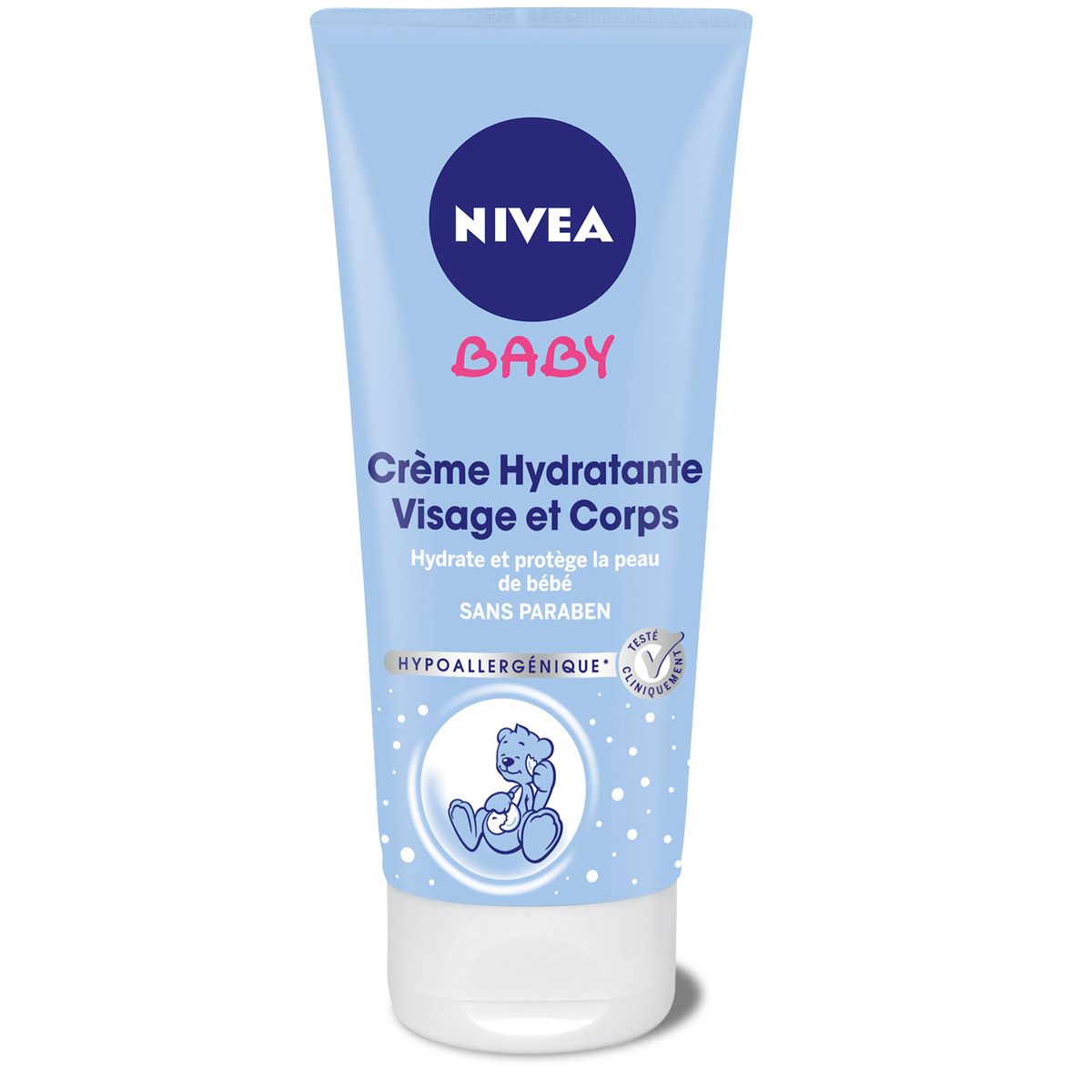 NIVEA Nivea baby Crème hydratante corps et visage pour bébé 100ml 100ml pas  cher 