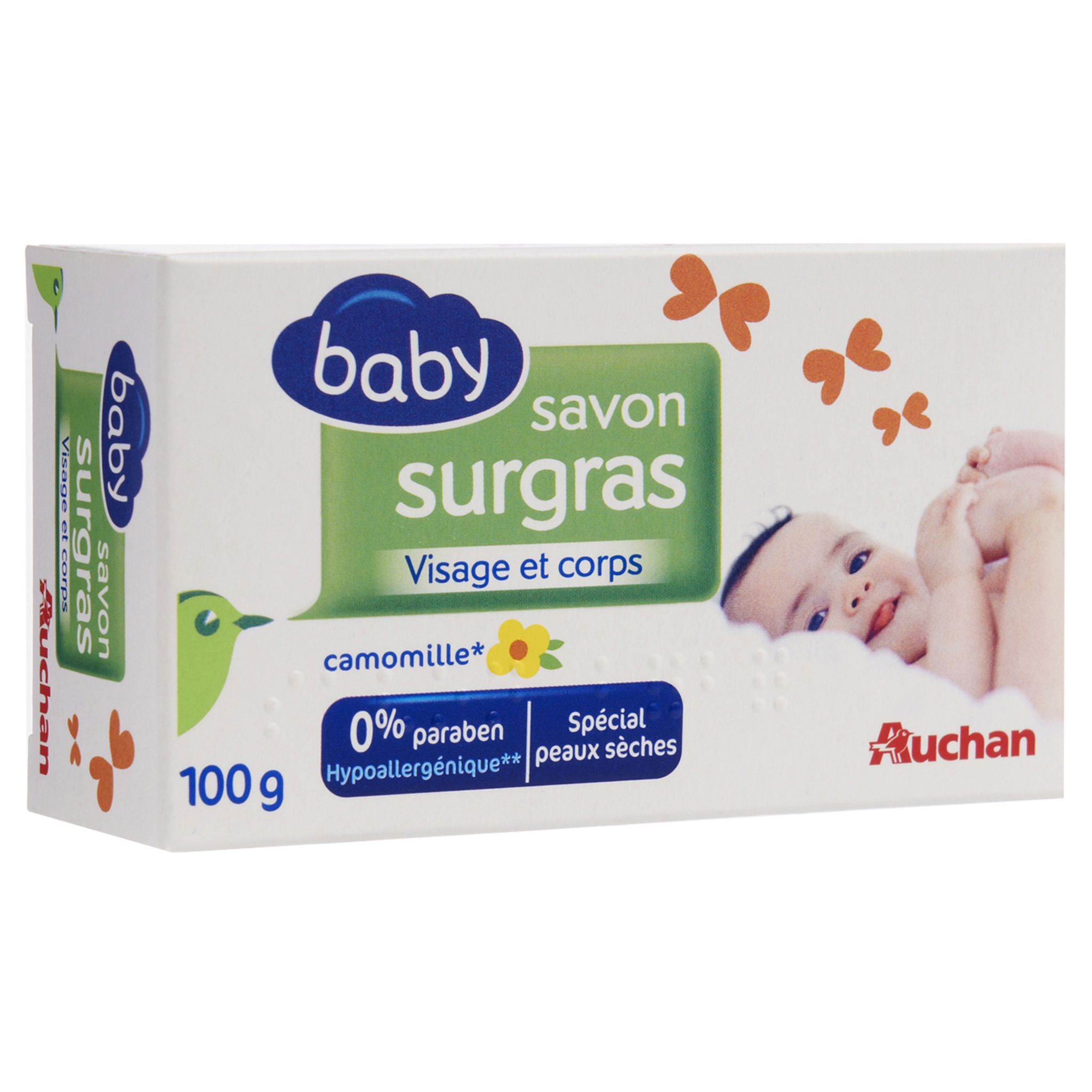 Savon Bébé Hypoallergénique* 100g