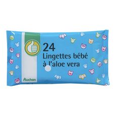 Pouce Pouce Lingettes Bebe A L Aloe Vera X24 Pas Cher A Prix Auchan