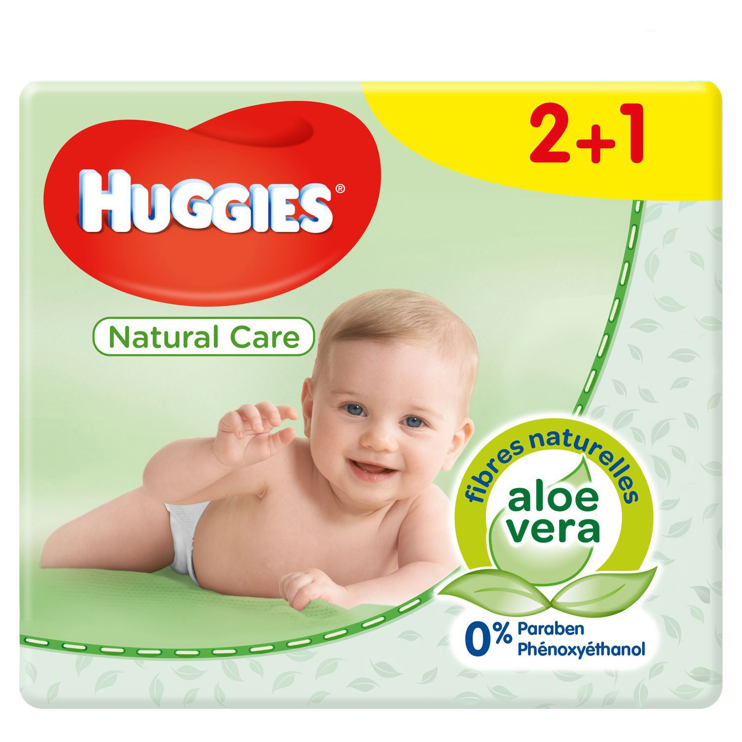 HUGGIES Lingettes bébé à l'Aloe Vera