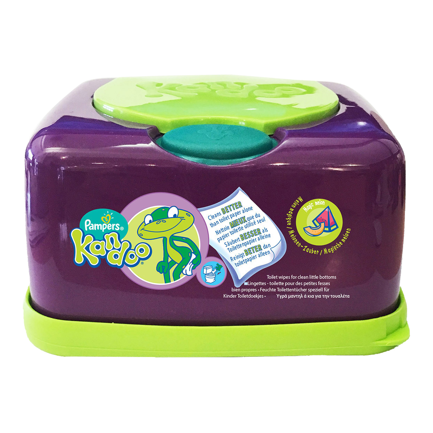 Lingettes WC Kandoo Magic melon Pampers - Intermarché