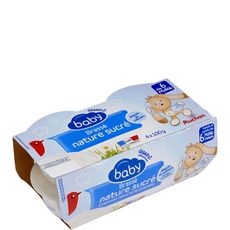 Auchan Auchan Baby Petit Pot Dessert Lacte Brasse Nature Sucre Des 6 Mois 4x100g 4x100g Pas Cher A Prix Auchan