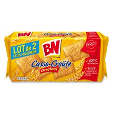 Bn Biscuits Casse Croute Original Sans Colorant Ni Conservateur Lot De 2 2x375g Pas Cher A Prix Auchan