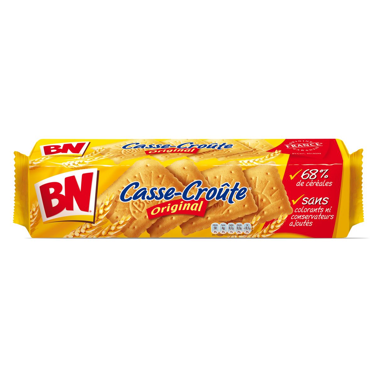 Bn Casse Croute Original Biscuits Sans Colorant Ni Conservateur 375g Pas Cher A Prix Auchan