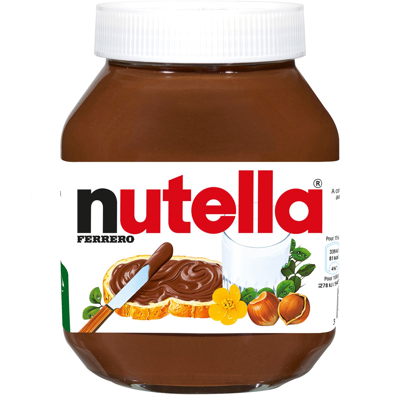 Nutellino Nutella pâte à tartiner - 64 pots en verre : Achat en Ligne -  Coffee-Webstore