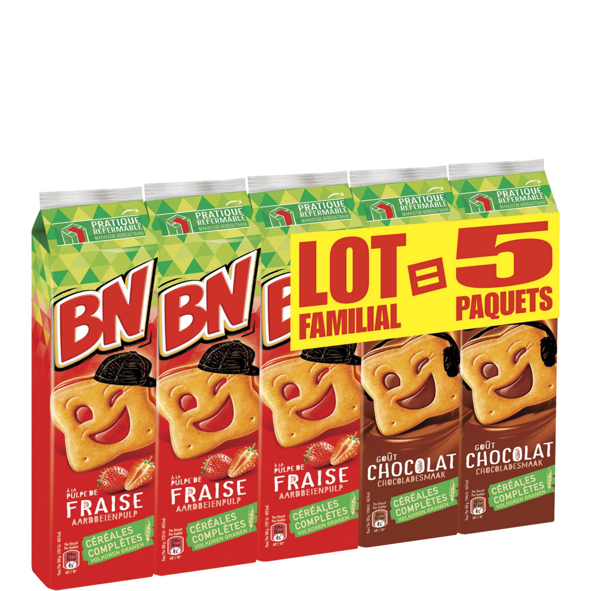 BN Chocolat (lot de 12 paquets)