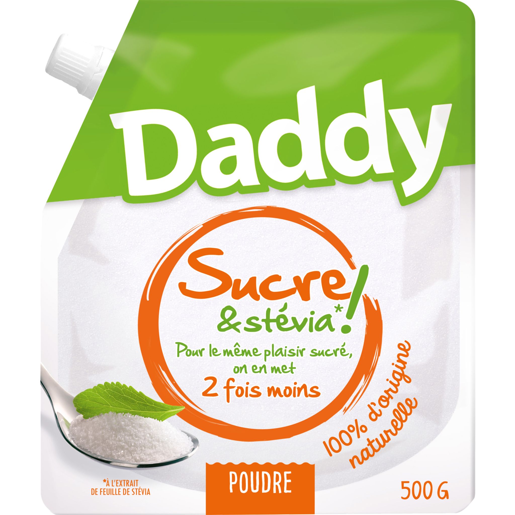 DADDY Daddy sucre stévia 500g pas cher 
