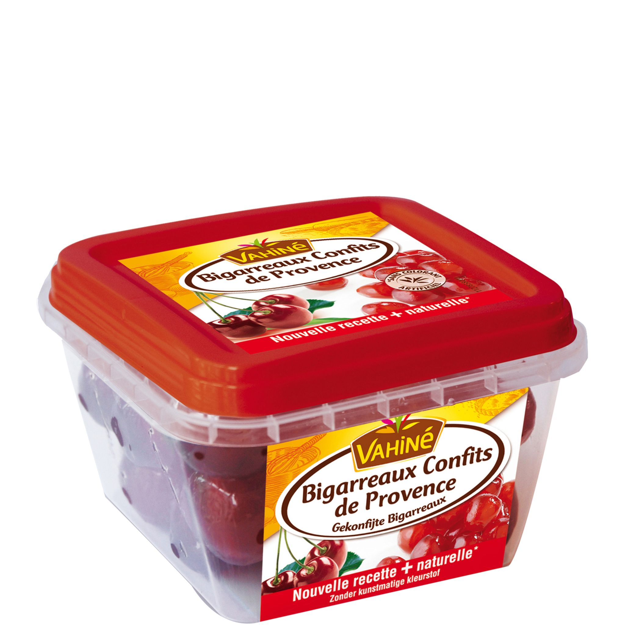 VAHINE Vahiné bigarreaux confits rouges de Provence 150g pas cher 