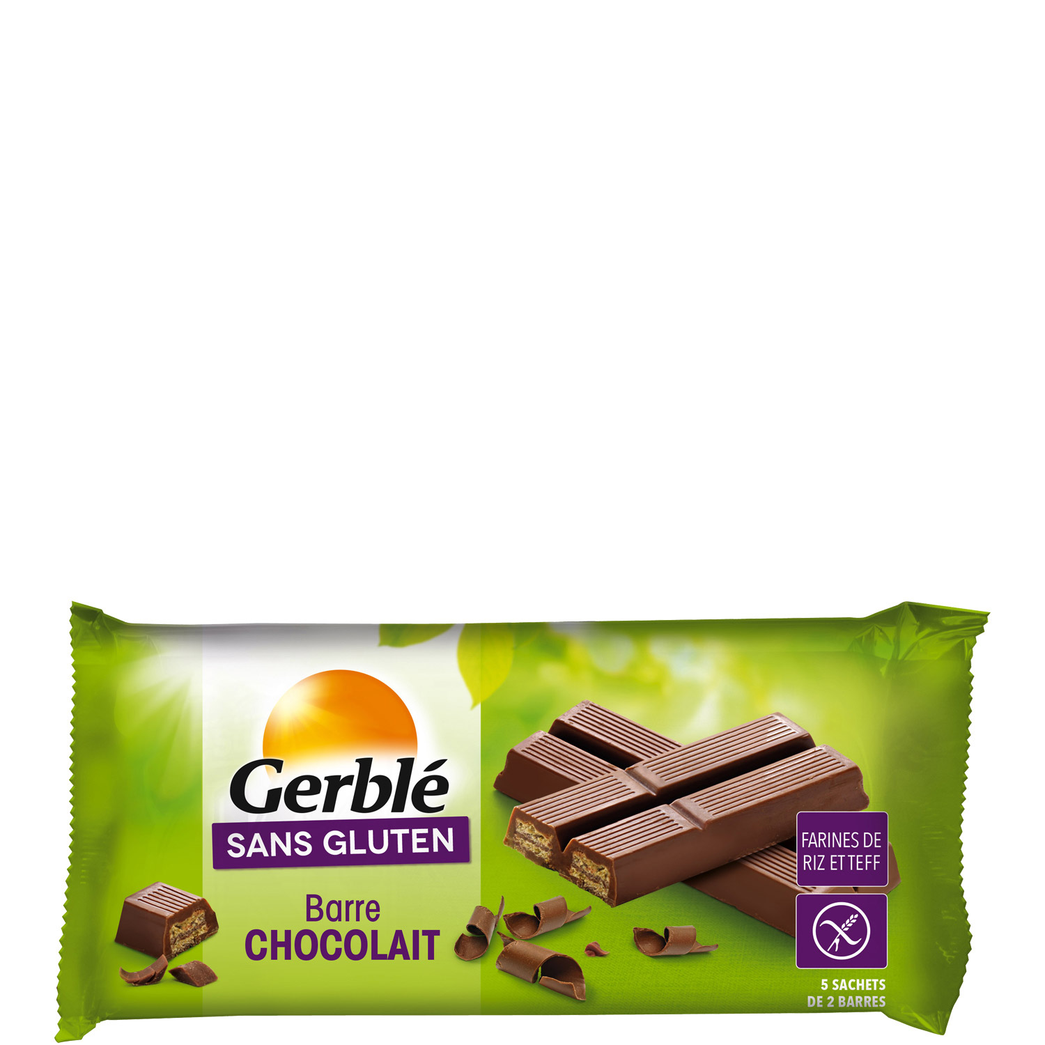 Achat Gerblé Sans Gluten 6 Barres céréales de riz chocolat sans gluten