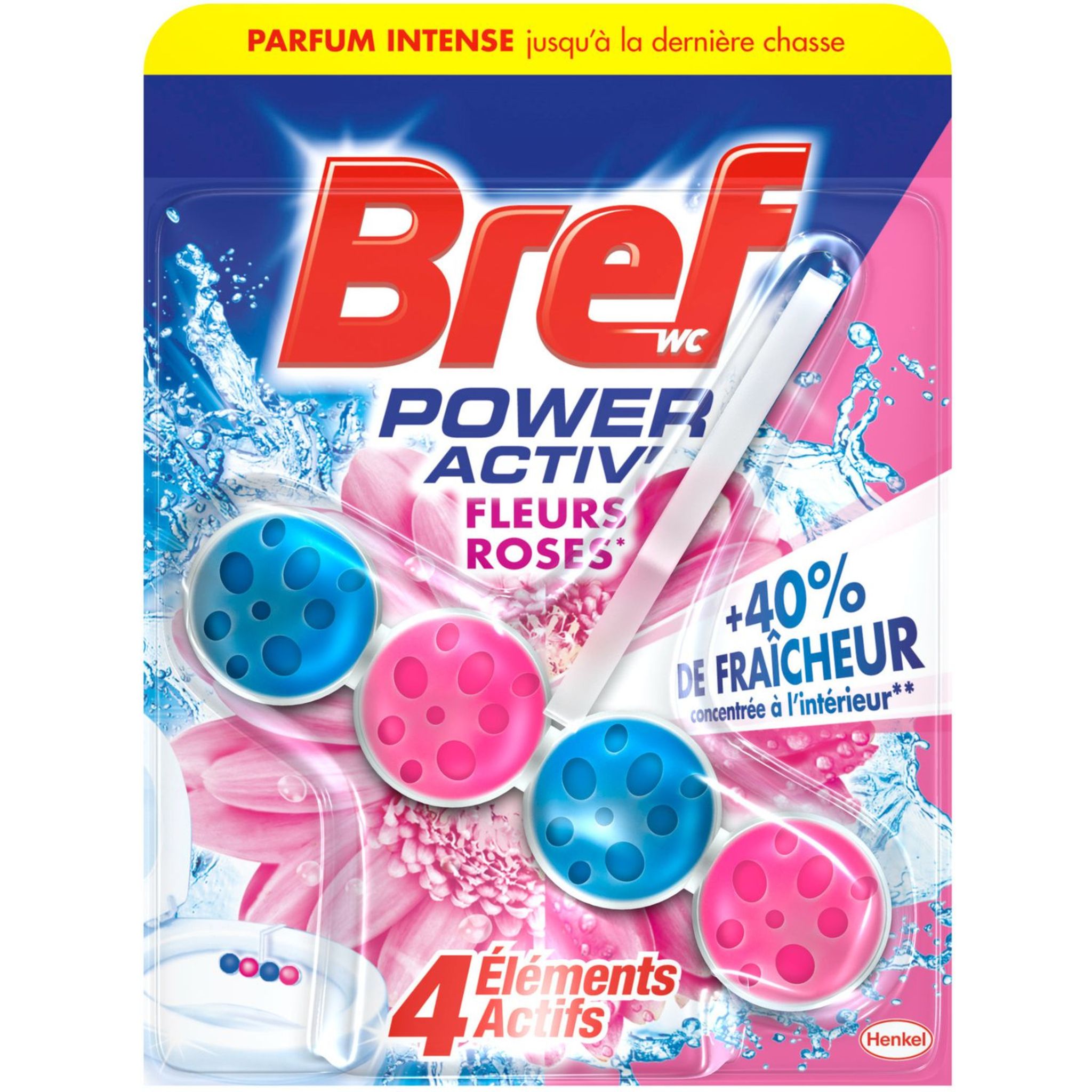 BREF WC GEL ACTIVE POMME VERTE 50G - Supermarché en ligne