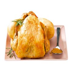 ROTISSERIE Rôtisserie poulet entier rôti certifié cuit du jour 780g 780g