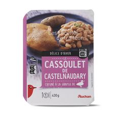 Auchan Cassoulet De Castelnaudary 1 Portion 430g Pas Cher A Prix Auchan