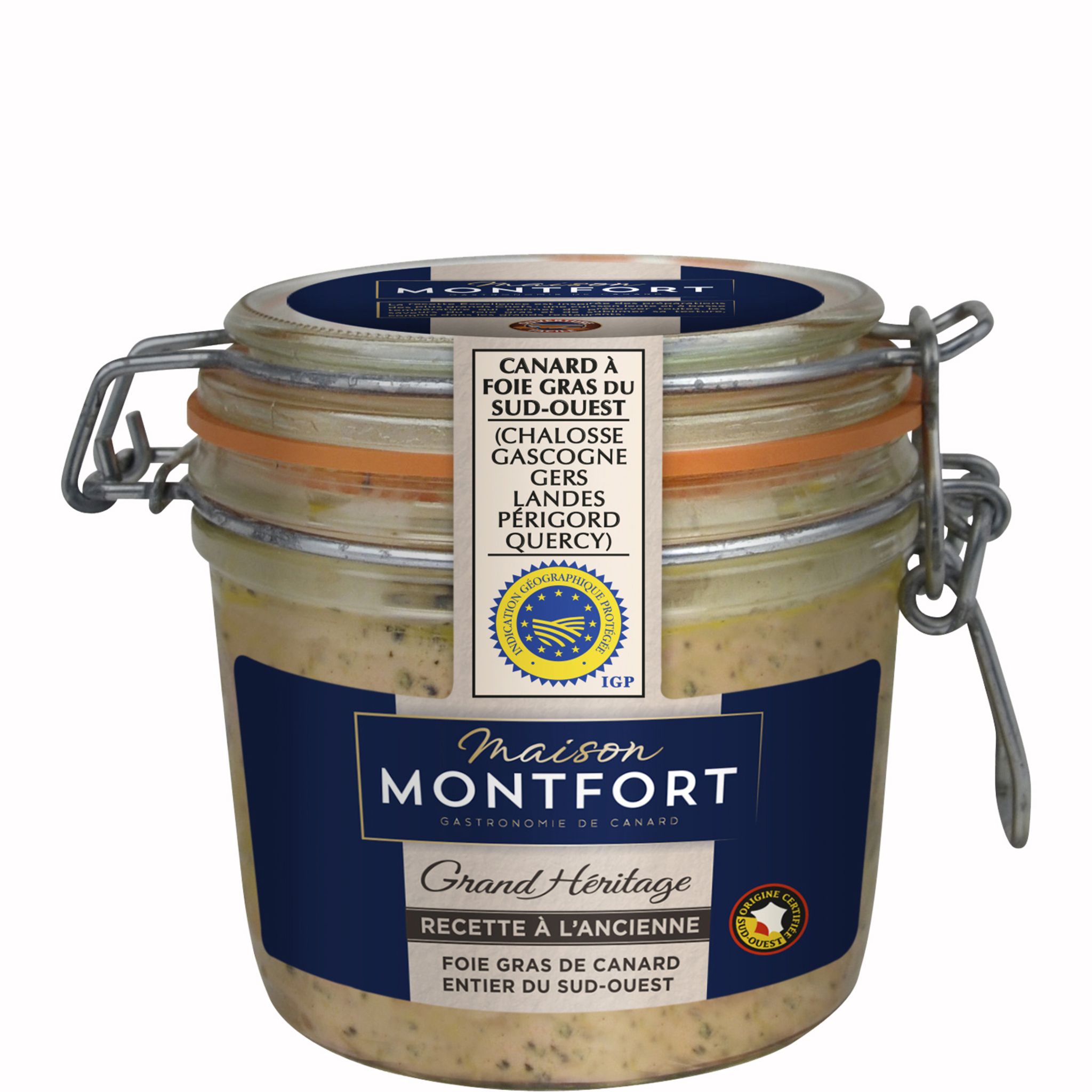 Foie gras de canard cru du Sud-Ouest qualité Extra - Montfort