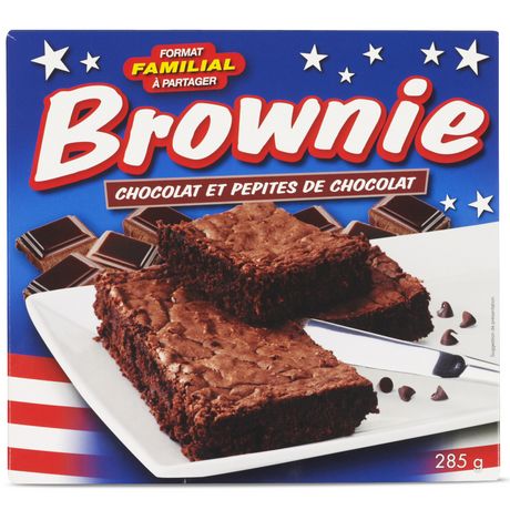 brownies pépites de chocolat 285g