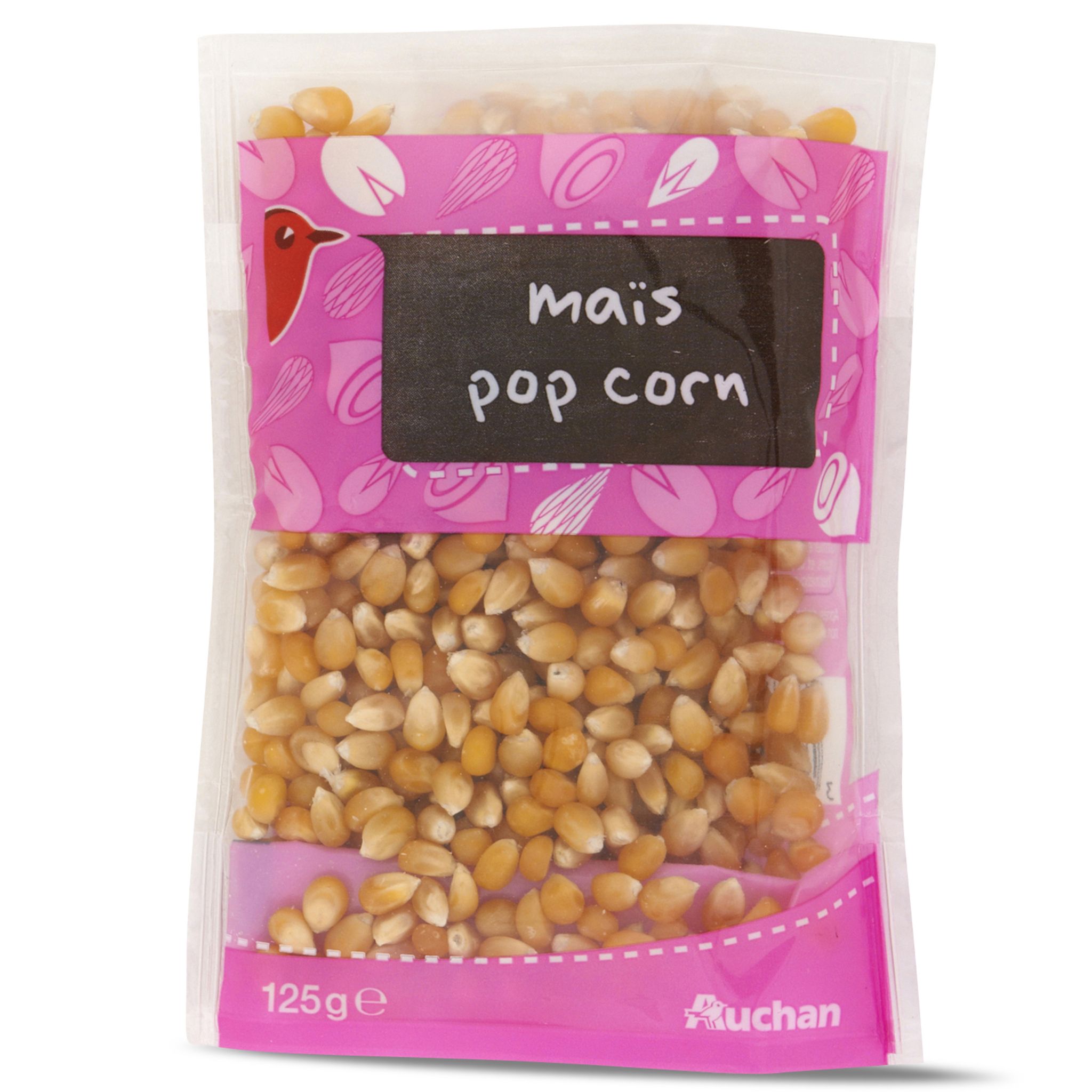 Pop corn salé - Auchan - 0.1 kg