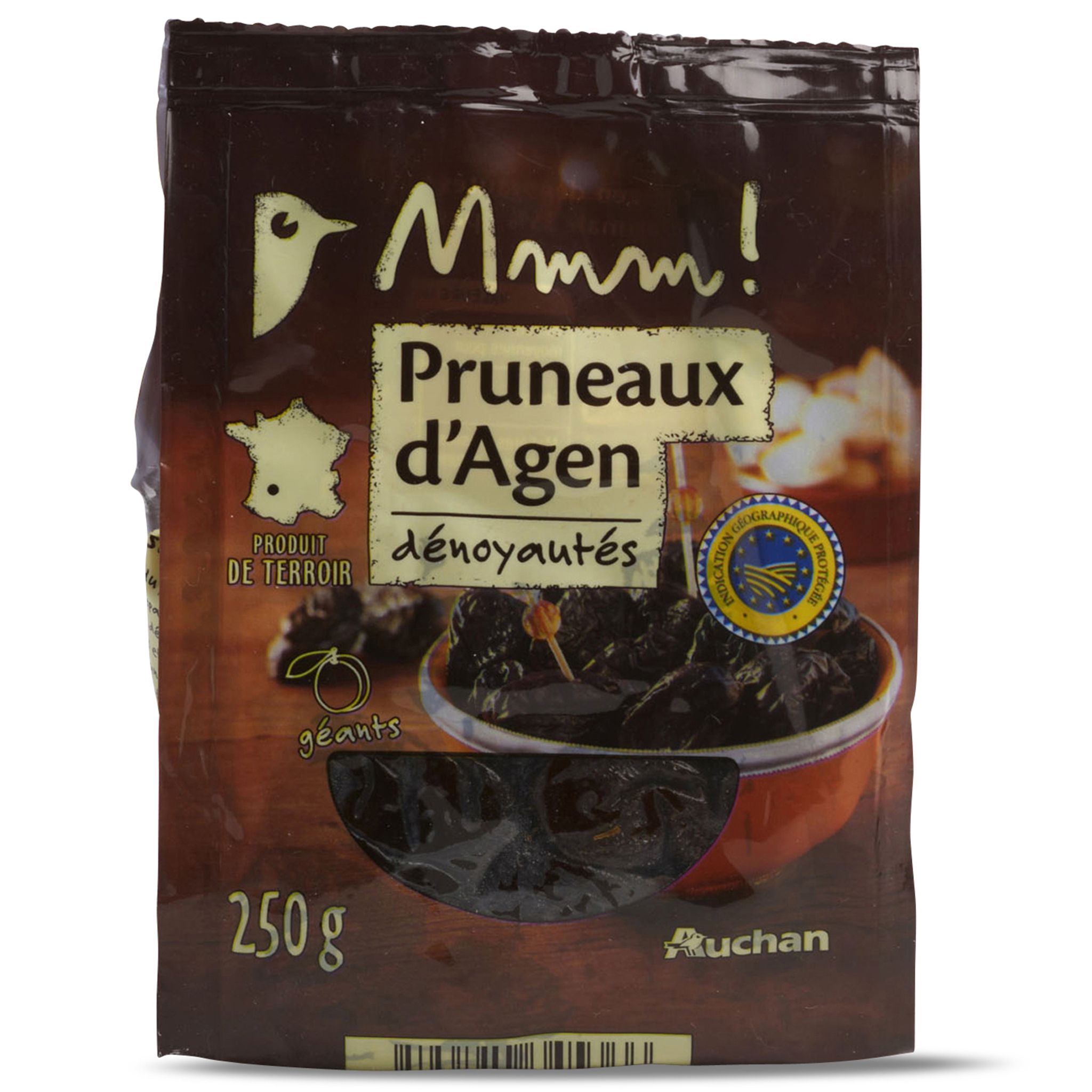 Pruneaux d'Agen dénoyautés géants calibre 33/44 - 1kg