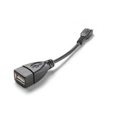 CELLULAR Câble USB 2.0 ON THE GO - Noir